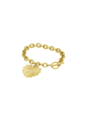 BRACHA Monty Bracelet in Metallic Gold.