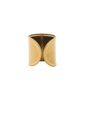 BRACHA Ariella Ring in Metallic Gold.