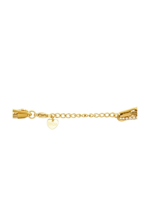 BRACHA Lexie Layered Necklace in Unique Color & Gold in Metallic Gold.