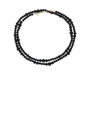 Cendre Seraphina Necklace in Black.