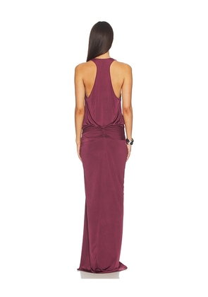 The Andamane Juno Tank Maxi Dress in Wine. Size 38/XS. Also in 40/S.