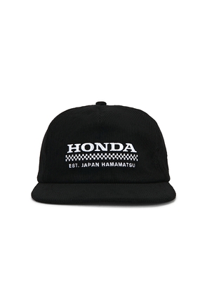 CPTN Apparel Alliance 5 Panel Cord Hat in Black.