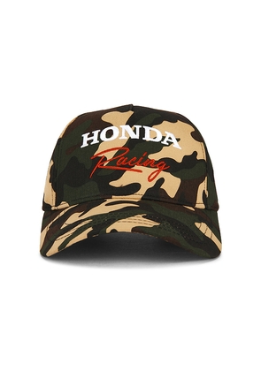 CPTN Apparel Traction Hat 5 Panel Hat in Green.
