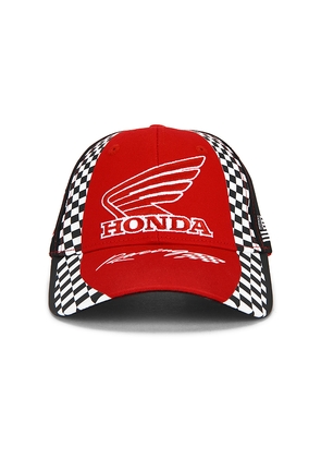 CPTN Apparel Crf Racing Hat in Red,Black.