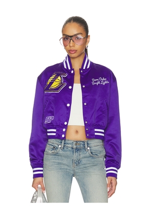 DANNIJOPRO The Bomber Jacket in Purple. Size XS. Also in S, L.