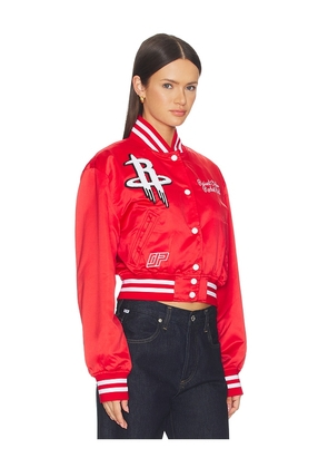 DANNIJOPRO The Bomber Jacket in Red. Size XS. Also in S, L.