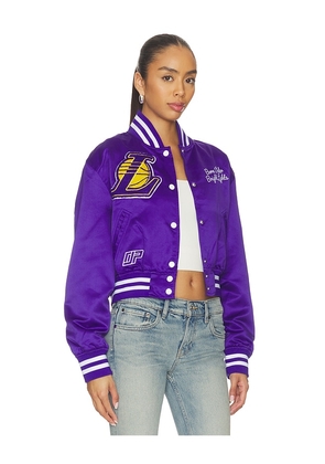 DANNIJOPRO The Bomber Jacket in Purple. Size XS. Also in S.