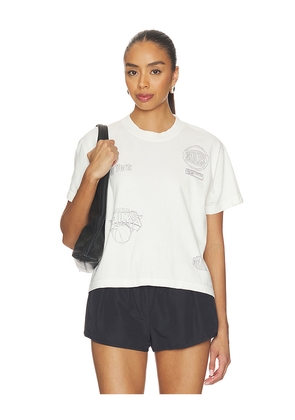 DANNIJOPRO The Doodle Tee in White. Size XS. Also in M, L.