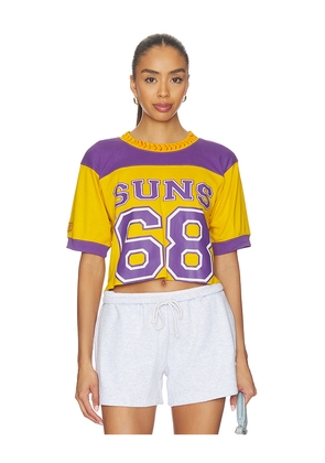 DANNIJOPRO The Gameday Tee in Yellow. Size XS. Also in S, M, L.