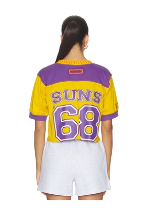 DANNIJOPRO The Gameday Tee in Yellow. Size XS. Also in S, M, L.