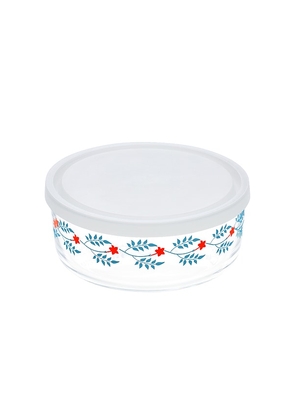 Fish's Eddy Vintage Floral Tammy Storage Bowl in Blue.