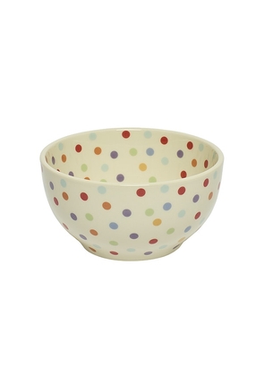 Fish's Eddy Spot On Bowl in Cream.