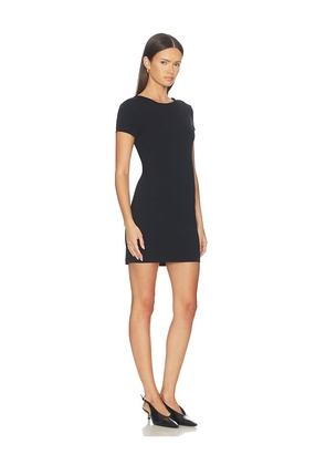 FRAME x Alexandra Leclerc The Monaco Mini Dress in Black. Size XS. Also in L, M, S, XL.