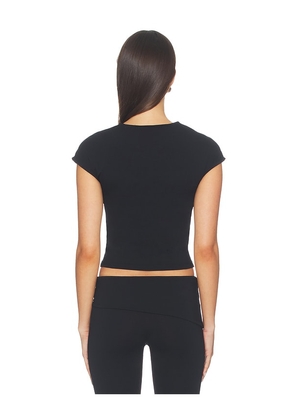 FRAME x Alexandra Leclerc The Casino Top in Black. Size L. Also in XS, S, M.