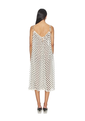 For Love & Lemons Estelle Cover Up Maxi Dress in Cream. Size XS. Also in L, M, S, XL.