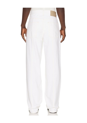 Helmut Lang Wardrobe Jean in White. Size 30. Also in 31, 32, 33.