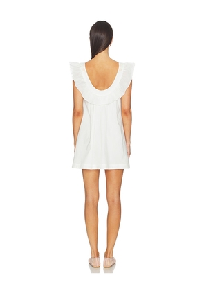 For Love & Lemons Cora Mini Dress in White. Size XS. Also in L, M, S, XL.