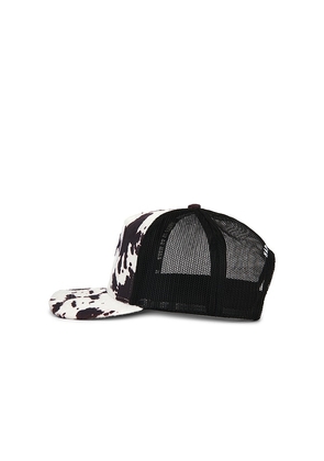 Happy Caps Two Tone Hat in Black,White.