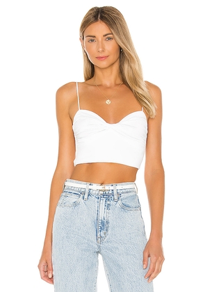 Lovers and Friends Ida Twist Front Top in White. Size S. Also in XXS, XS, M, L, XL.