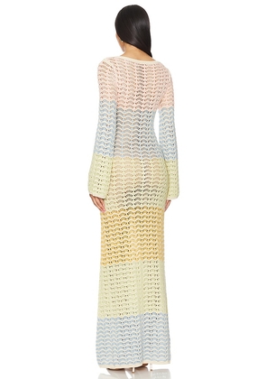 Lovers and Friends Emera Maxi Dress in Beige. Size S. Also in M, XS, XXS.