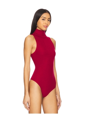 Lovers and Friends Blythe Bodysuit in Burgundy. Size XL. Also in M.