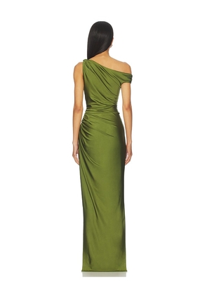 NBD Shilpa Maxi Dress in Green. Size XS. Also in XXS, S, M.