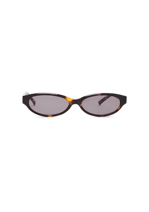 Luv Lou The Petra Sunglasses in Brown.