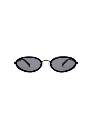 Luv Lou The Sage Sunglasses in Black.