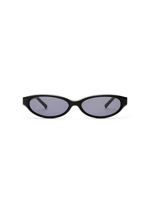 Luv Lou The Petra Sunglasses in Black.