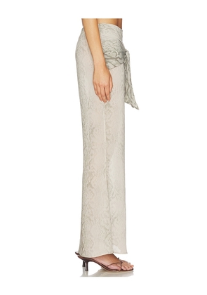 lovewave The Charisse Maxi Skirt in Taupe. Size XS. Also in XXS, S, M, L, XL.