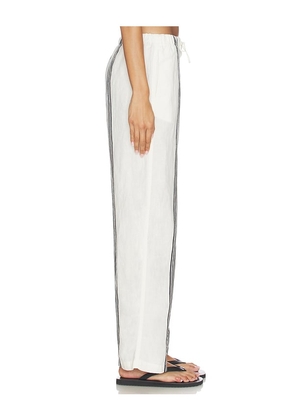 Madewell Linen Pull On Pants in White,Black. Size XS. Also in S, XL.