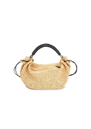 Madewell Seasonal Gathered Shoulder Bag in Tan.