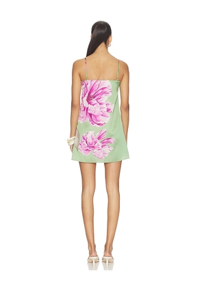 MISA Los Angeles Maxine Dress in Sage. Size XS. Also in L, M, S, XL.