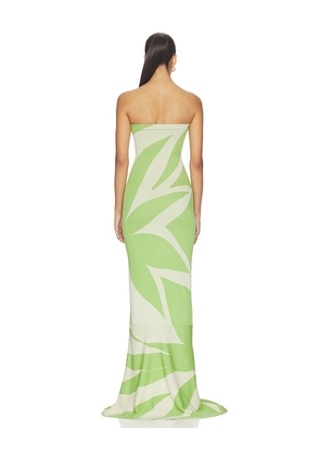 MISA Los Angeles Lalit Dress in Green. Size XS. Also in L, M, S, XL.