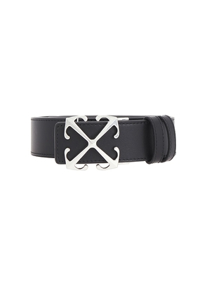 OFF-WHITE Arrow 35mm Belt in Black. Size 85. Also in 95, 110.