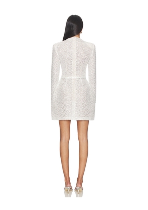 Nadine Merabi Edie Dress in White. Size 2/XS. Also in 4/S, 6/SM.