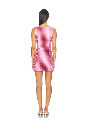 MORE TO COME Archer Mini Dress in Red. Size XXS. Also in L, M, S, XL, XS.