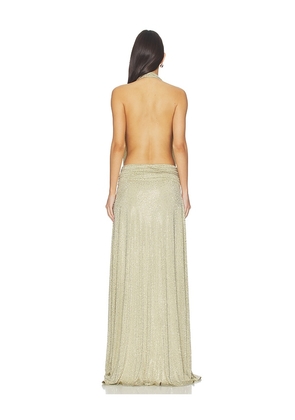 The New Arrivals by Ilkyaz Ozel Tanit Dress in Sage. Size 34/2. Also in 36/4.