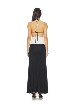 The New Arrivals by Ilkyaz Ozel Euphorie Dress in Black & White. Size 34/2. Also in 36/4, 38/6, 40/8.