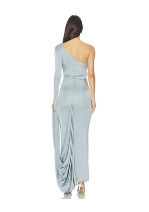 The New Arrivals by Ilkyaz Ozel Yuna Dress in Blue. Size 34/2. Also in 36/4, 38/6.