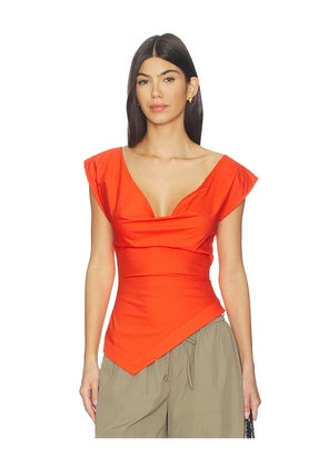 Lovers and Friends Margo Top in Red. Size XXS. Also in XS, S, M, L, XL.