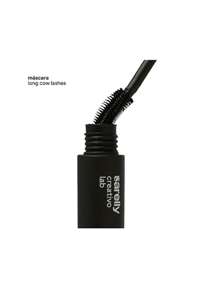 Sarelly Long Cow Lashes Waterproof Mascara in Black.