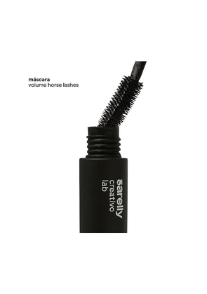 Sarelly Volume Horse Lashes Waterproof Mascara in Black.