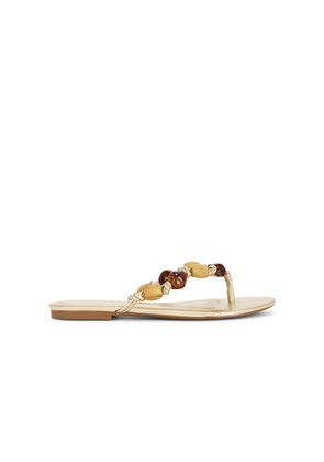 Schutz x REVOLVE Sapphire Sandal in Metallic Gold. Size 6. Also in 6.5, 7, 7.5, 8, 8.5, 9, 9.5, 10.