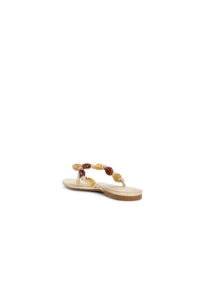 Schutz x REVOLVE Sapphire Sandal in Metallic Gold. Size 6. Also in 6.5, 7, 7.5, 8, 8.5, 9, 9.5, 10.