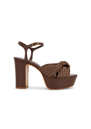Schutz Marbella Platform Sandal in Brown. Size 6. Also in 6.5, 7, 7.5, 8, 8.5, 9, 9.5, 10.