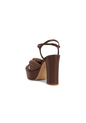 Schutz Marbella Platform Sandal in Brown. Size 6. Also in 6.5, 7, 7.5, 8, 8.5, 9, 9.5, 10.