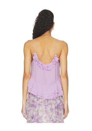 Ronny Kobo Meritta Top in Purple. Size XS. Also in L, M, S.