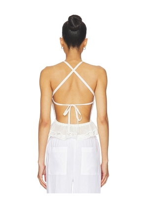 Tularosa Kami Top in White. Size XXS. Also in M, L, XL.