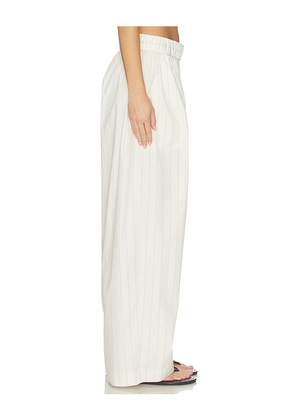 St. Agni Everyday Relaxed Pants in Ivory. Size XS. Also in M.